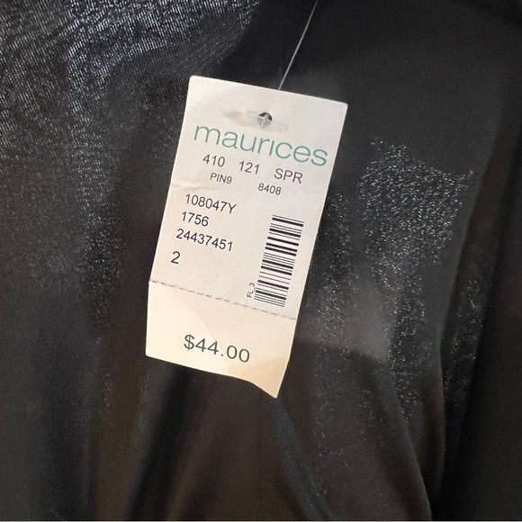 Maurices NWT Black and White Boho Summer Dress (Size 2X) - Picture 6 of 8